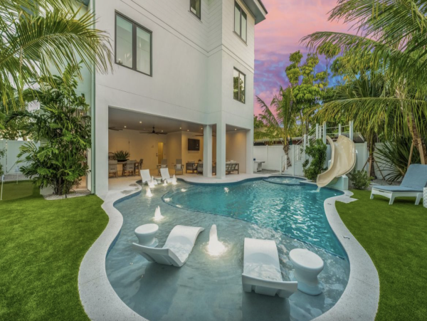 Luxury Lido Key Vacation Rental  Sarasota Beachfront Home with Rooftop Deck & Pool
